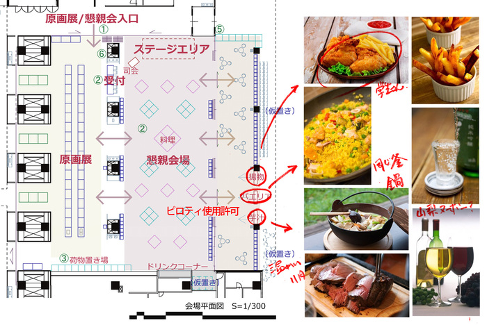 懇親会メニュー